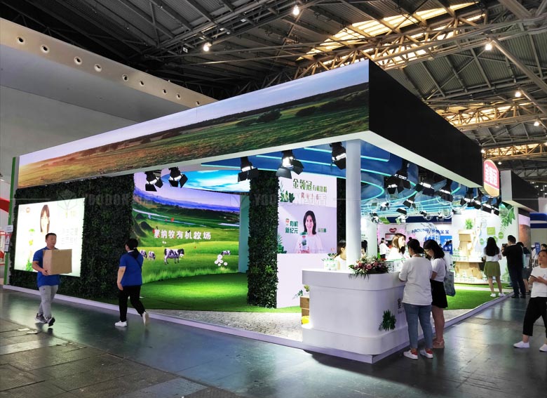 上海會(huì)展臺搭建工廠搭建展臺效果