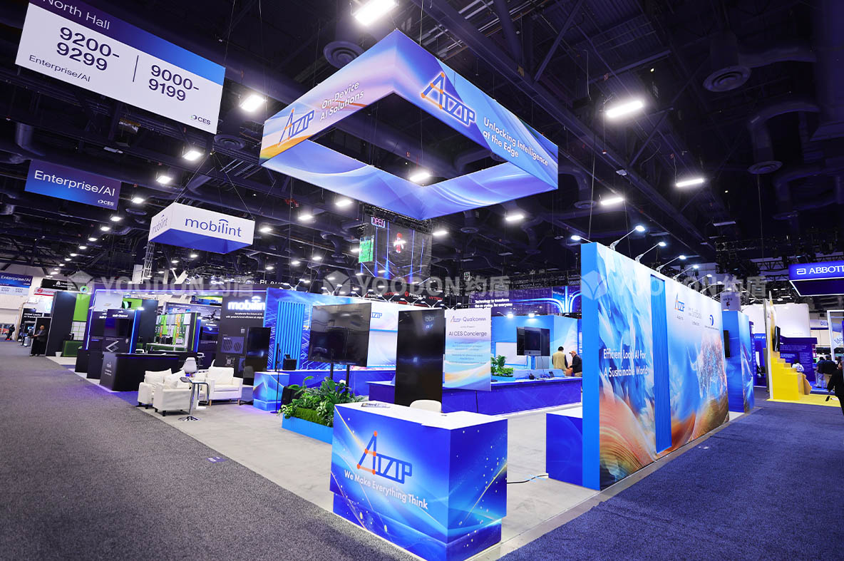 美國(guó)CES展臺(tái)搭建